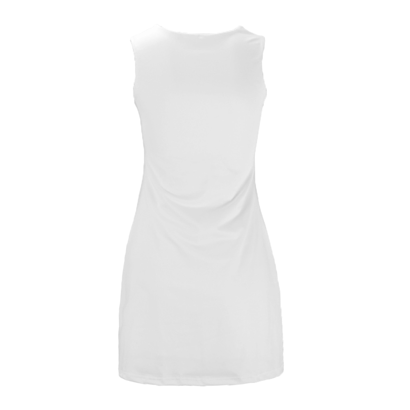 thumbnail image 4 of Vestido corto sin tirantes ajustado de estilo europeo para mujer: diseño elegante sin tirantes, corte favorecedor, versátil., 4 of 5